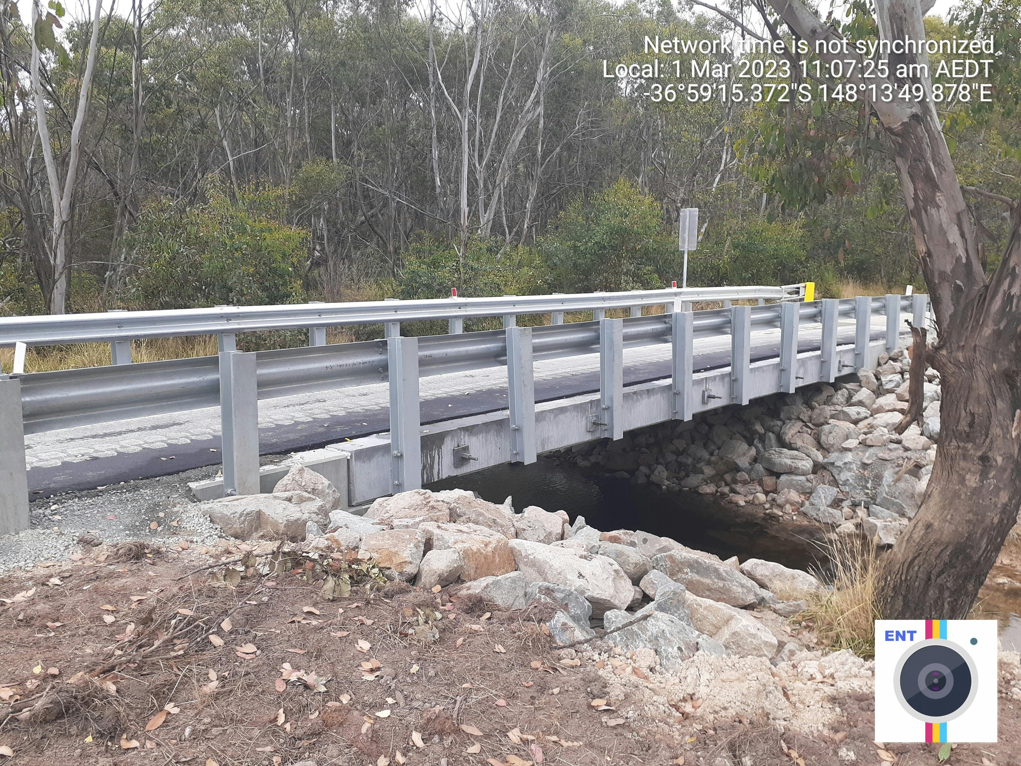 Wombargo Creek Bridge - Limestone Road - 1/03/2023
