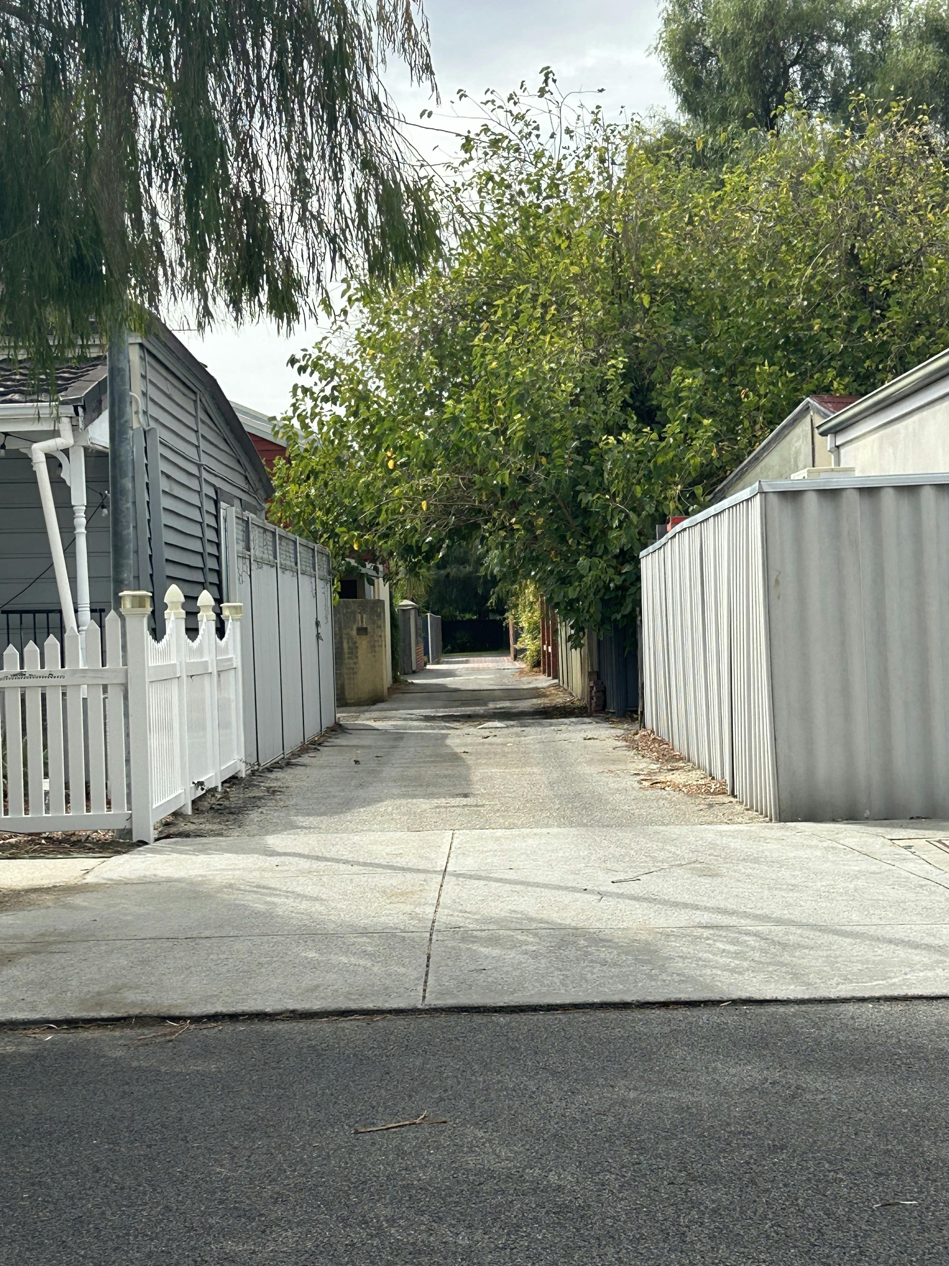 Entrance from Crawford Road