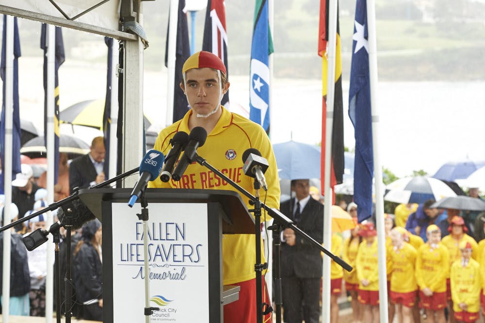 Fallen Lifesavers Memorial official opening 27 April 2014