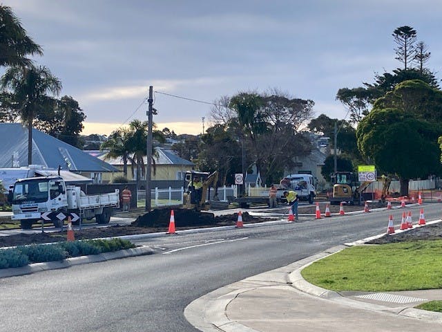 Myer Street - Works Commenced - 24 July 2024 