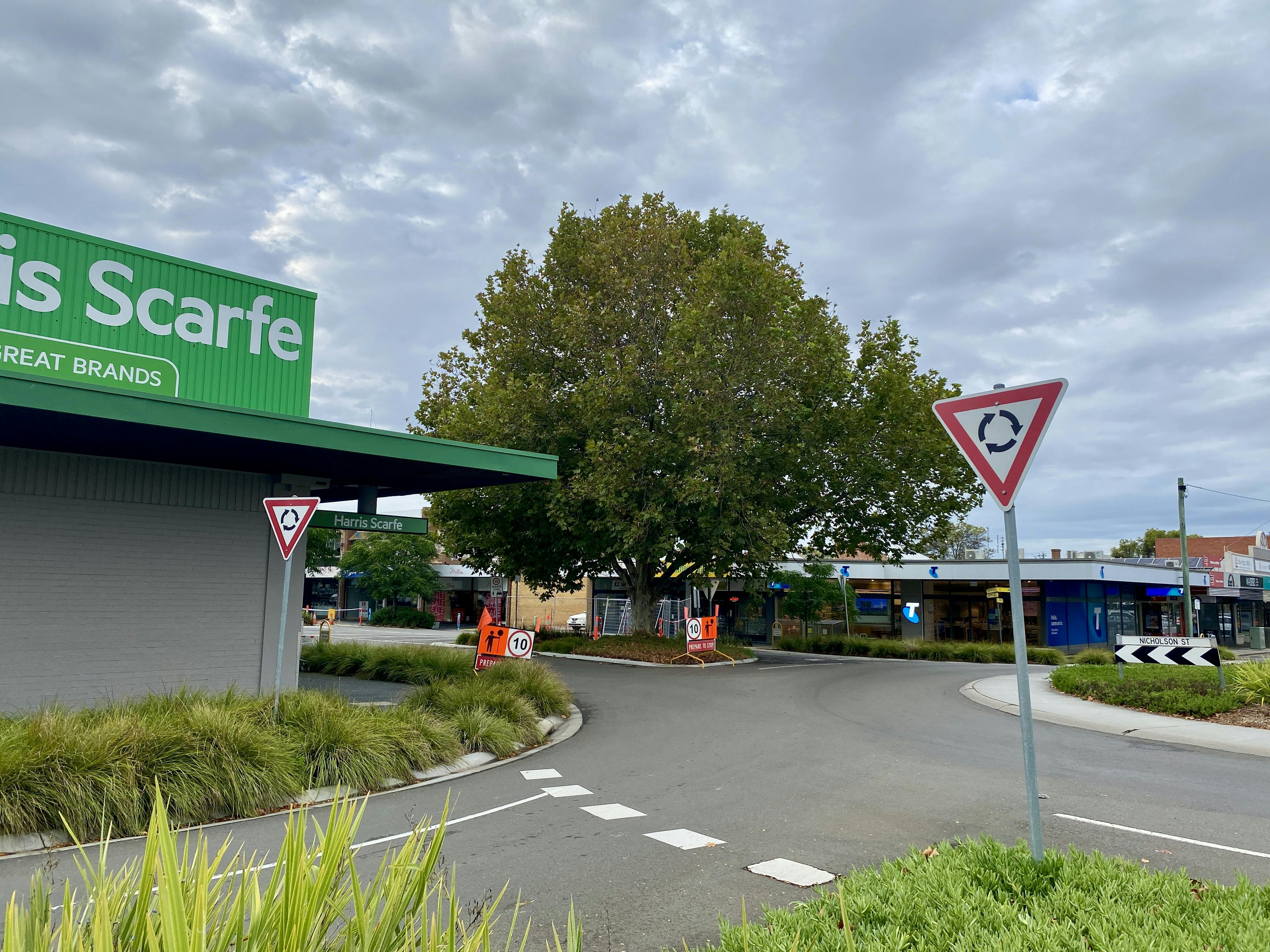 Nicholson Street works - 17 April 2024