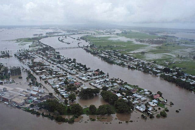 Smithtown Aerial 2013 Flood