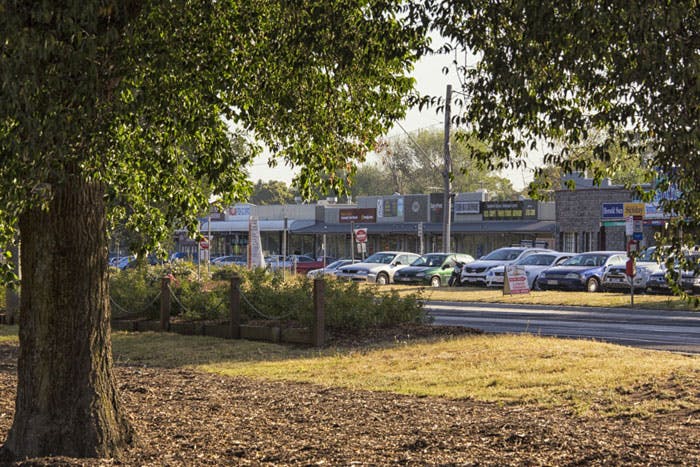 Shops along High Street