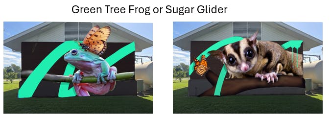 Dan - Green tree frog or Sugar Glider.png