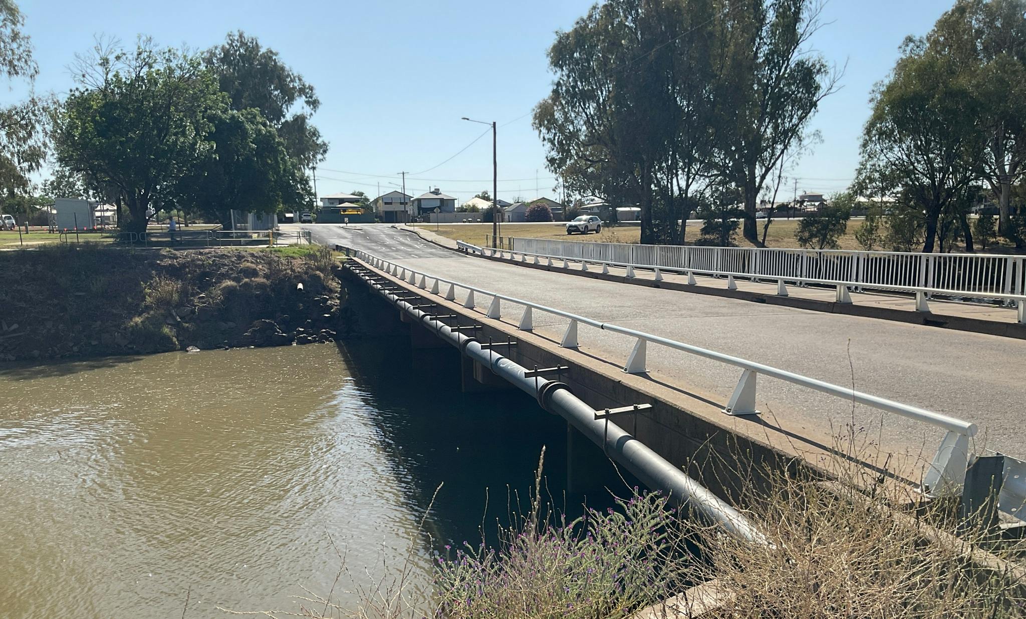 Original Violet Street Bridge.