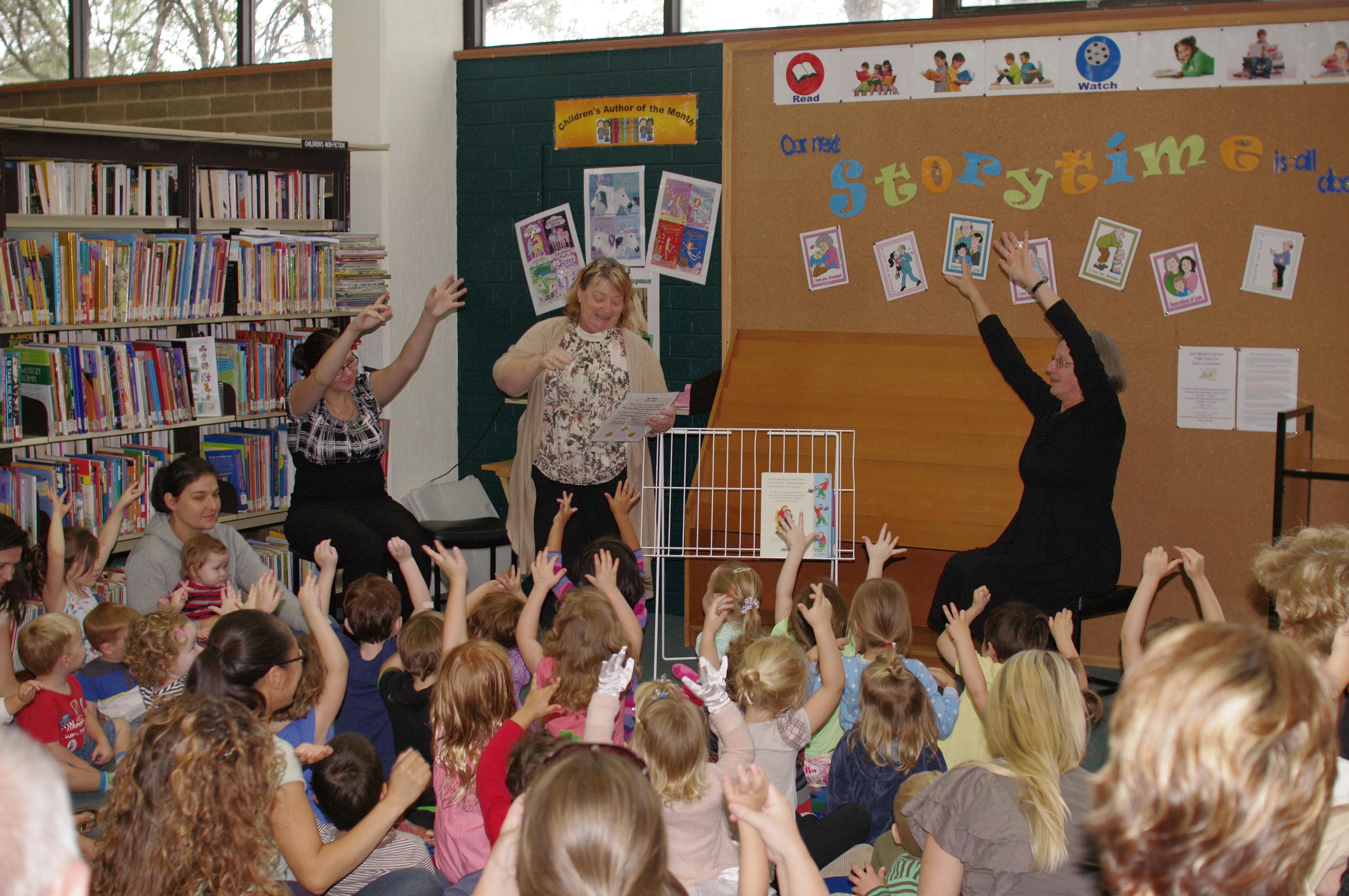Storytime at Springwood Library