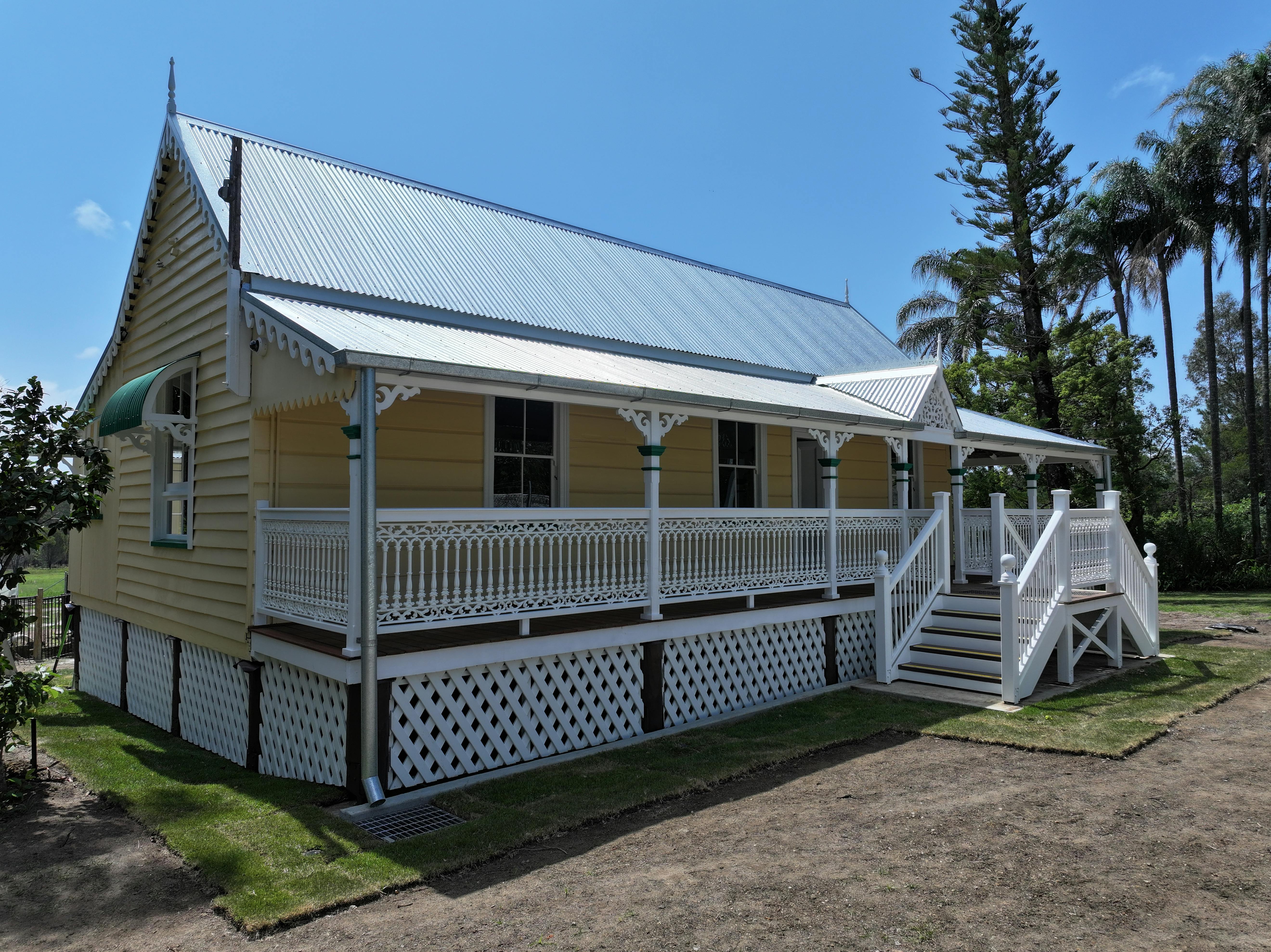 Willards Farmhouse - restoration nearing completion