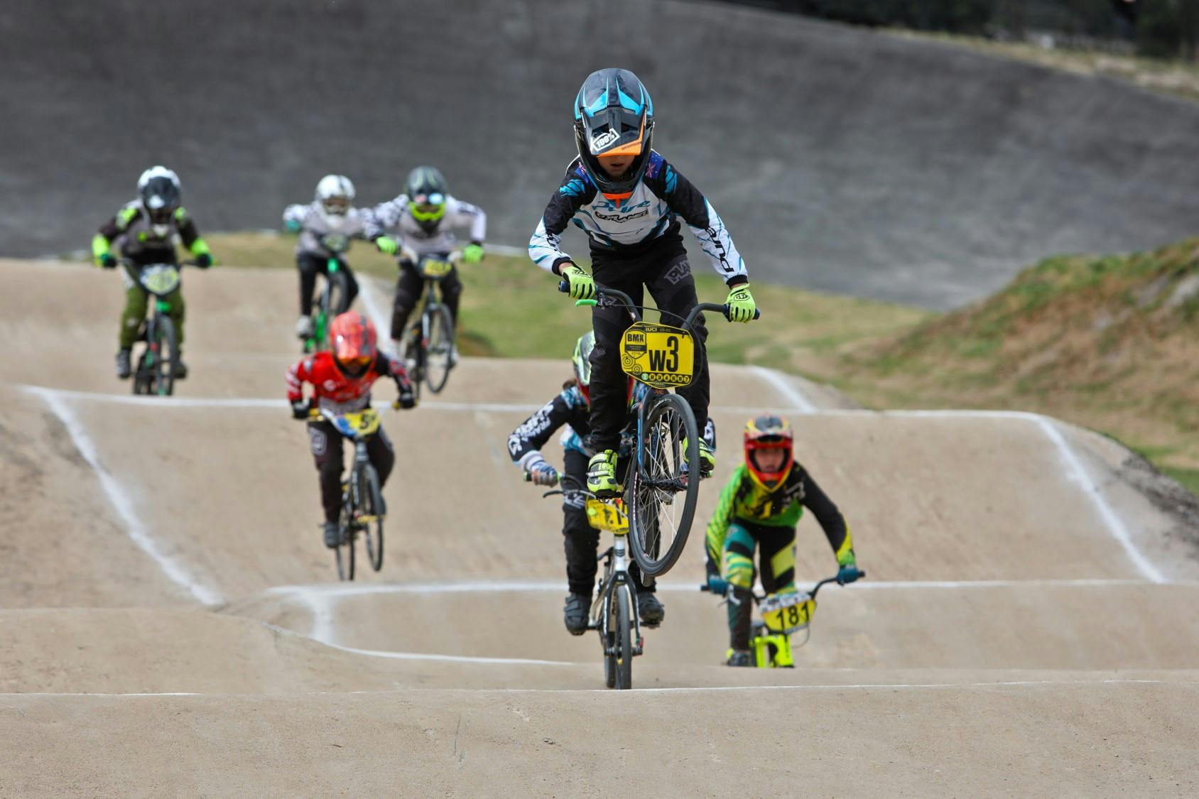 In Action: Regional BMX Racing Track