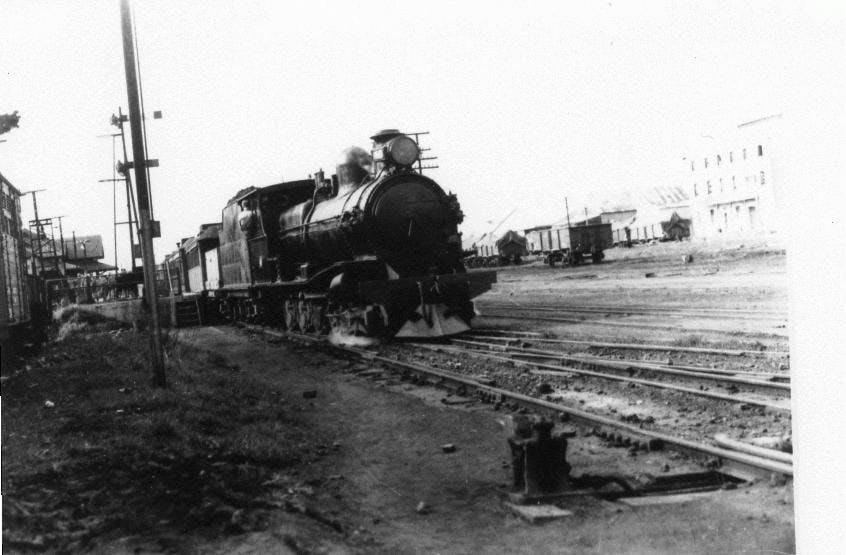 7 I46 Last Narrow Gauge Train At Mtg Station 1952