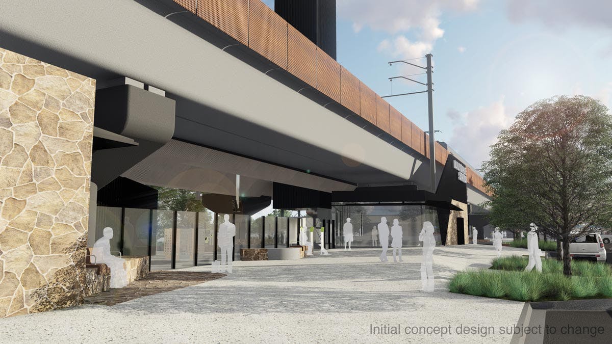 Lilydale Station from William Street East