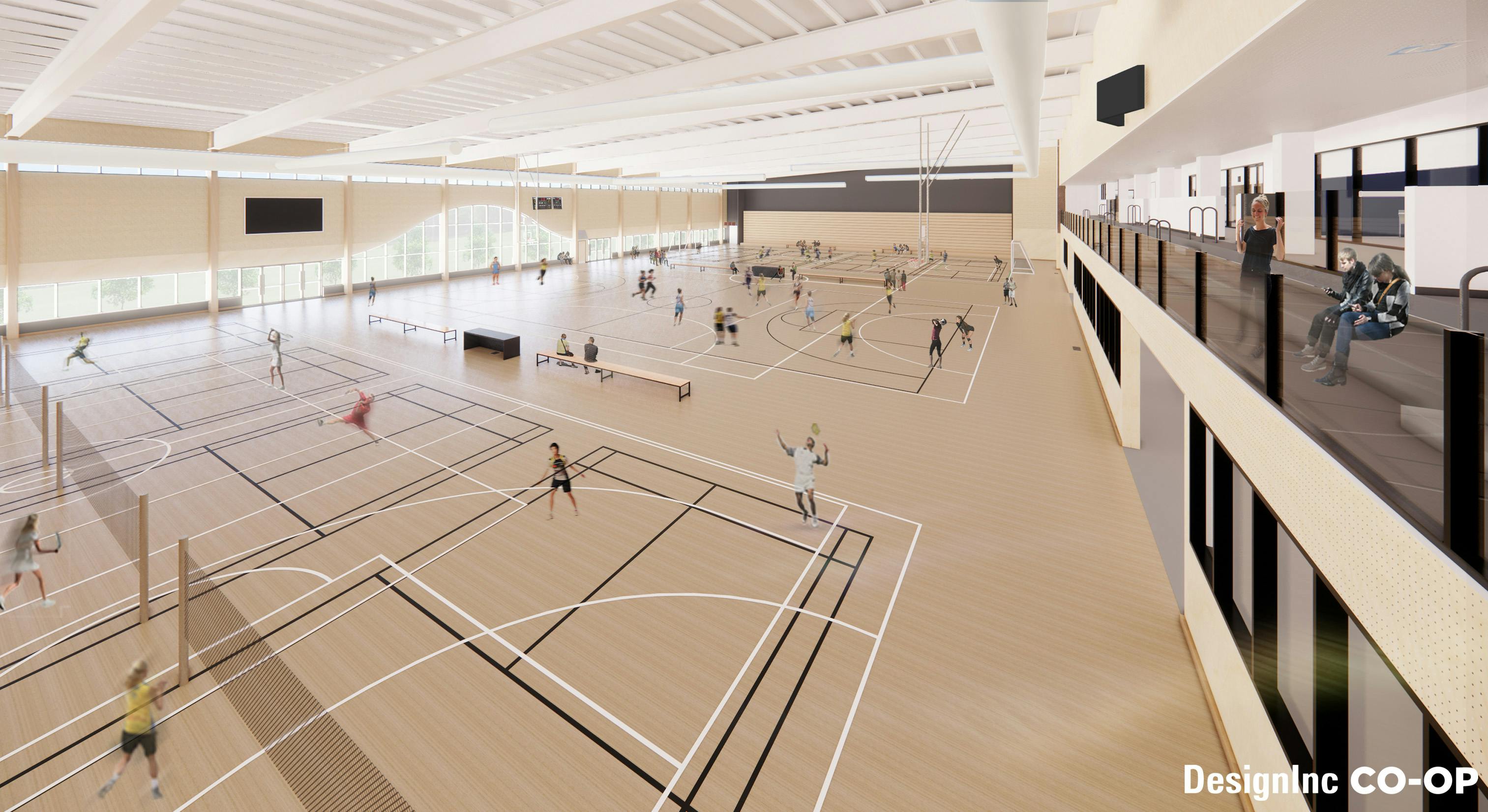 Mixed Use - Sports Courts