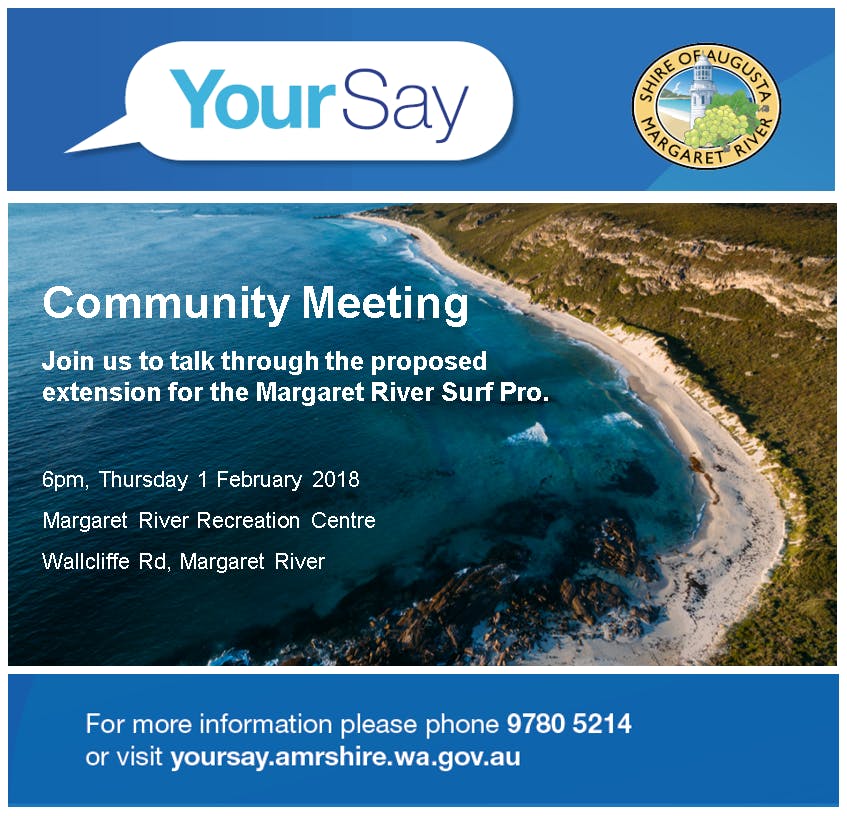 Surf Pro Community Meeting Invite