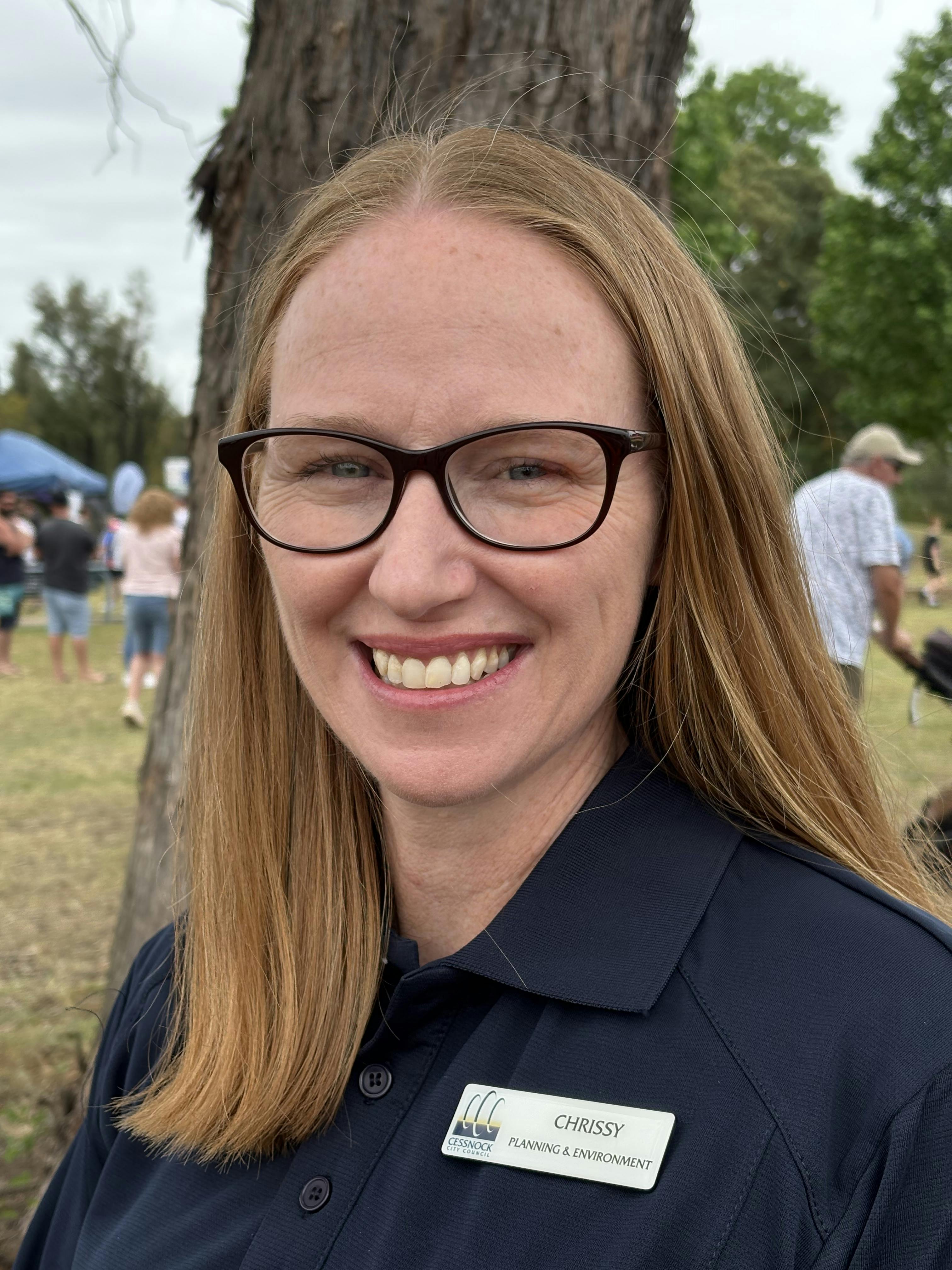 Team member, Chrissy Grainger