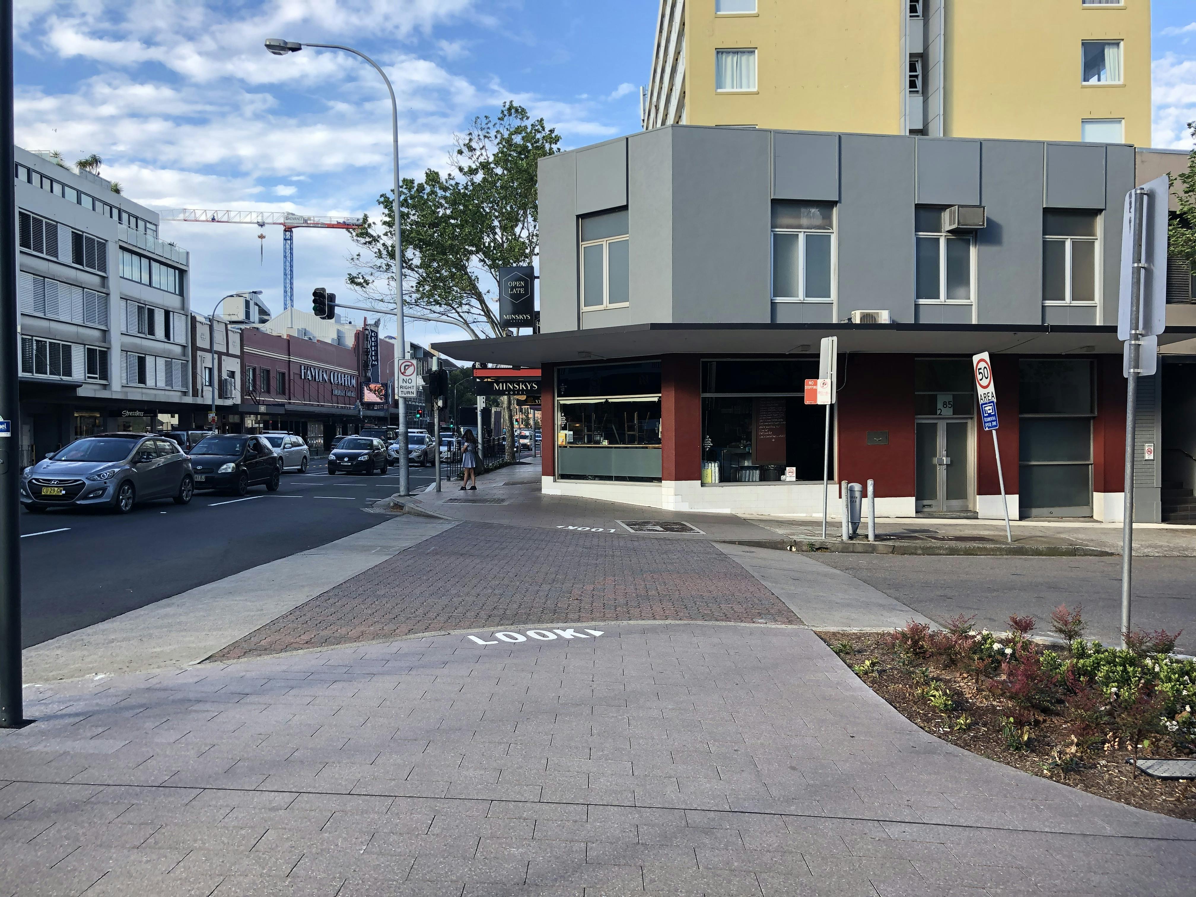 Cabramatta Road - Before improvement works