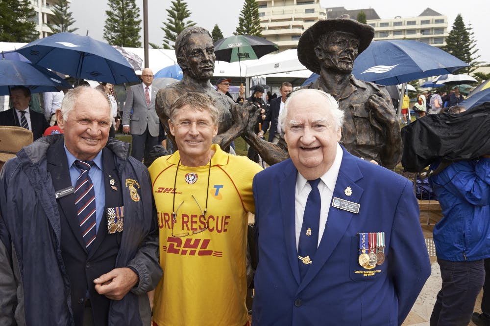 Fallen Lifesavers Memorial official opening 27 April 2014