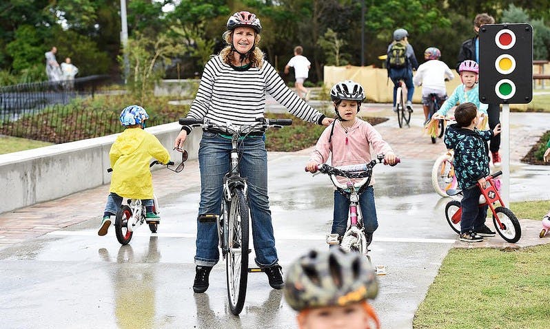 Learners cycle track