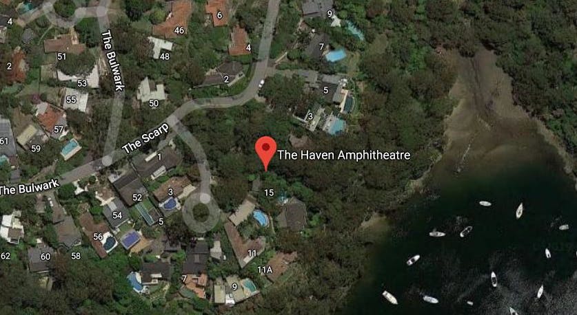 The Haven Amphitheatre - Location