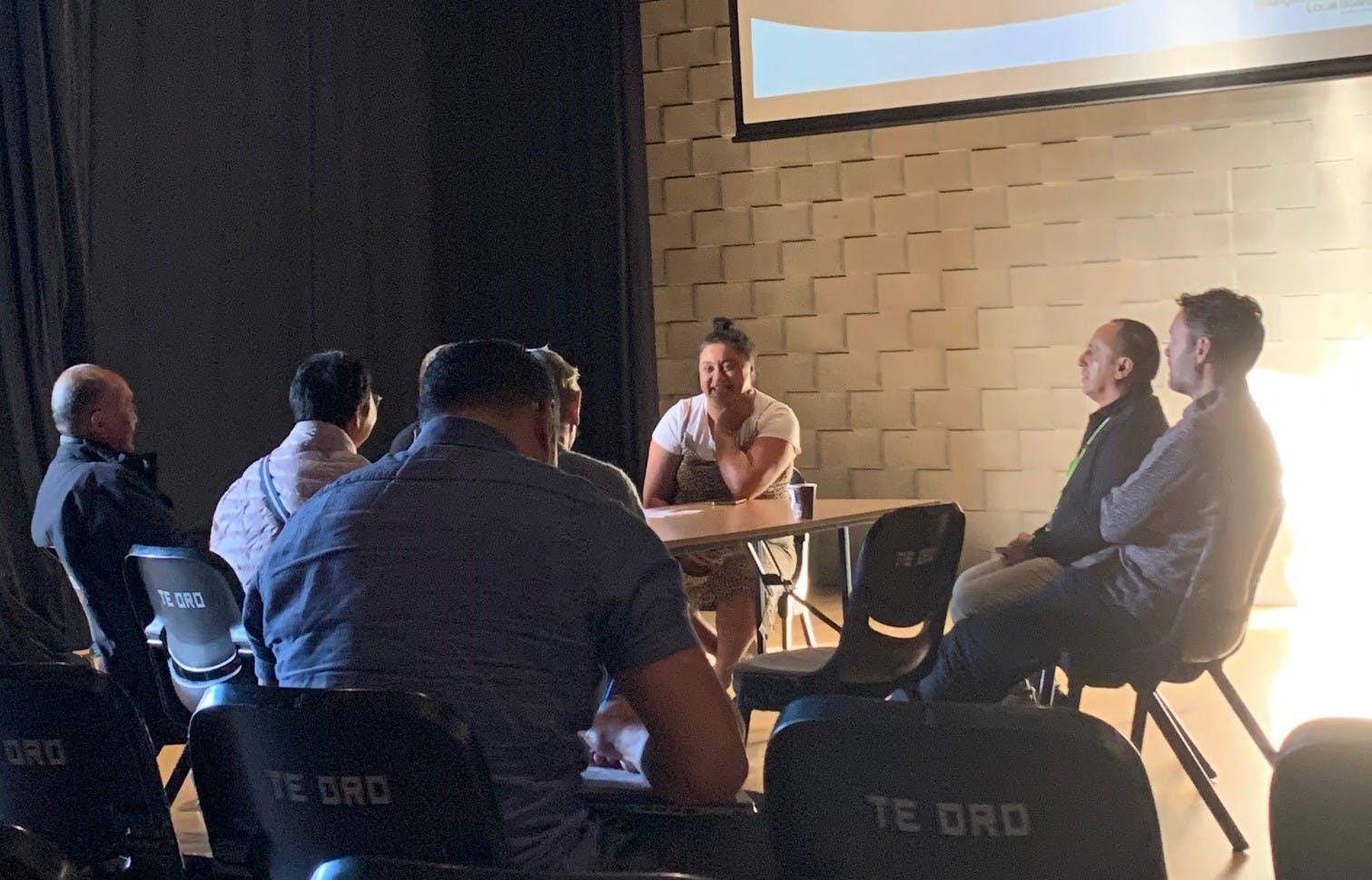 Community Forum at Te Oro - 25 May