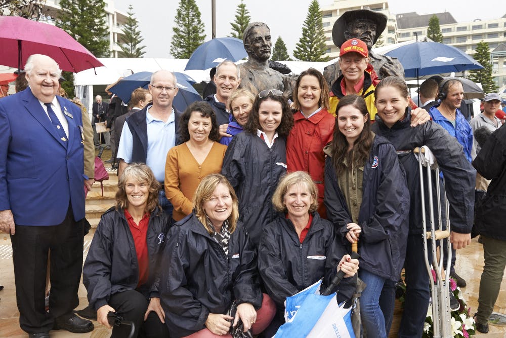 Fallen Lifesavers Memorial official opening 27 April 2014