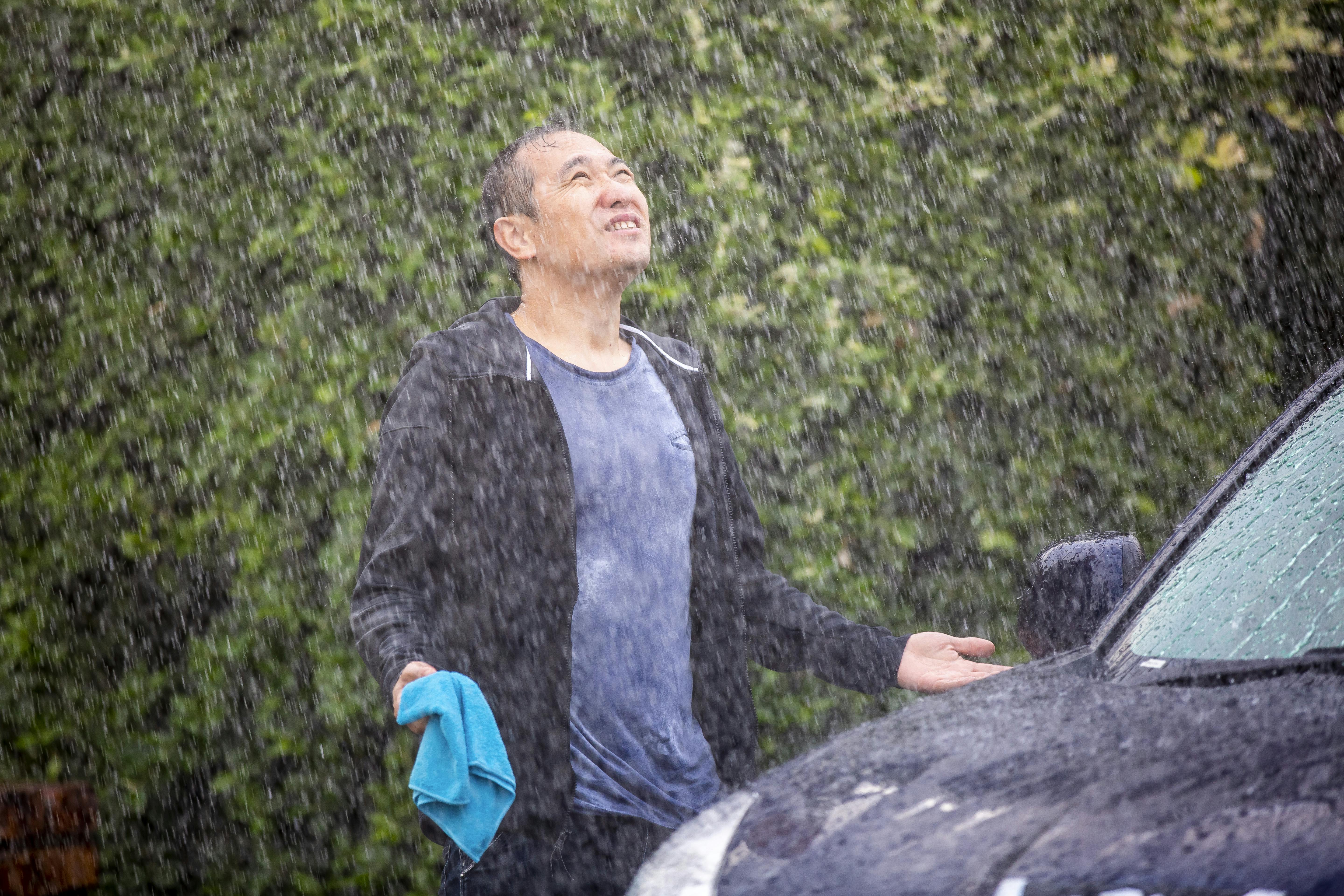 Just-polished-the-car rain