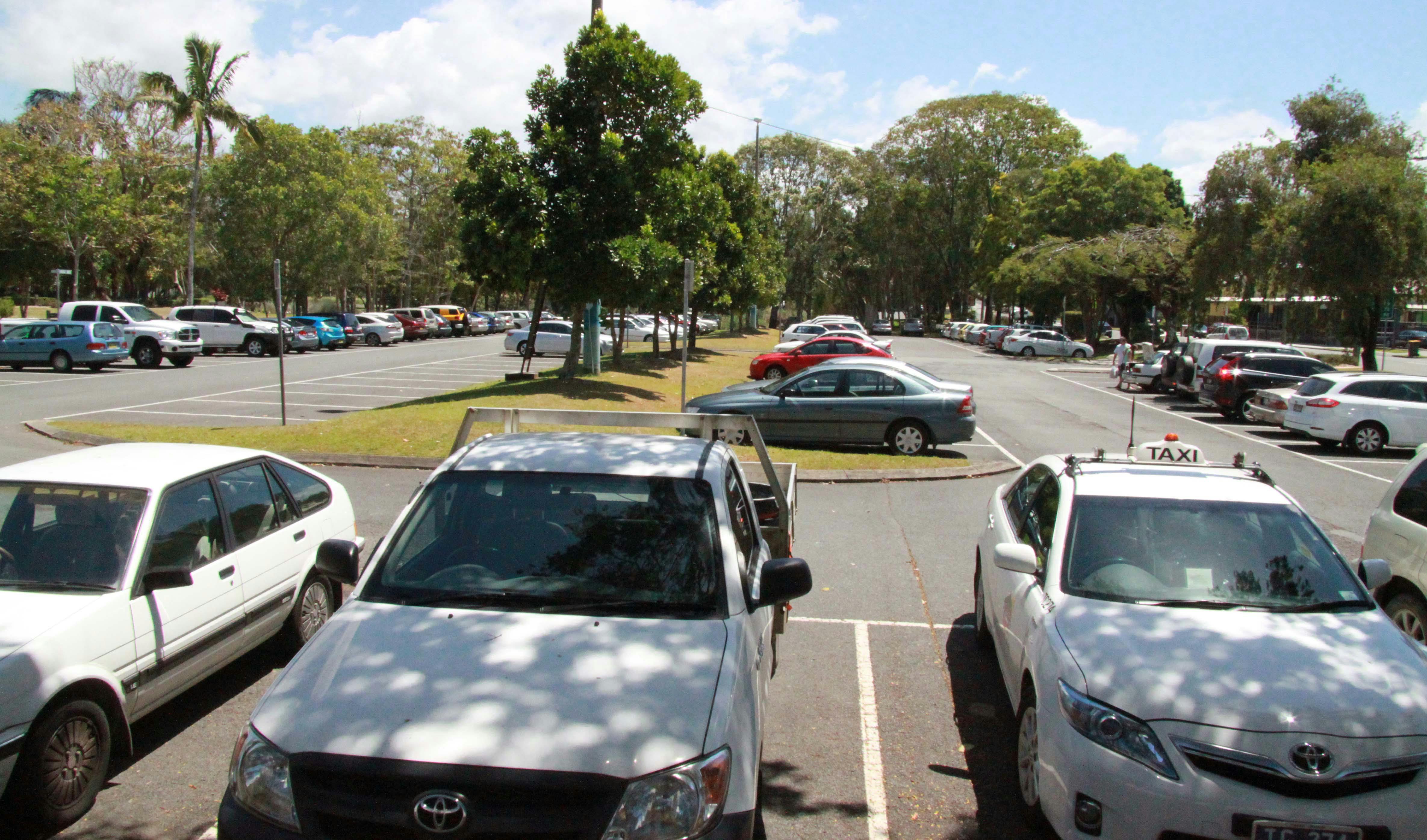 A small number of car parks could be lost to make space for the entry plaza.