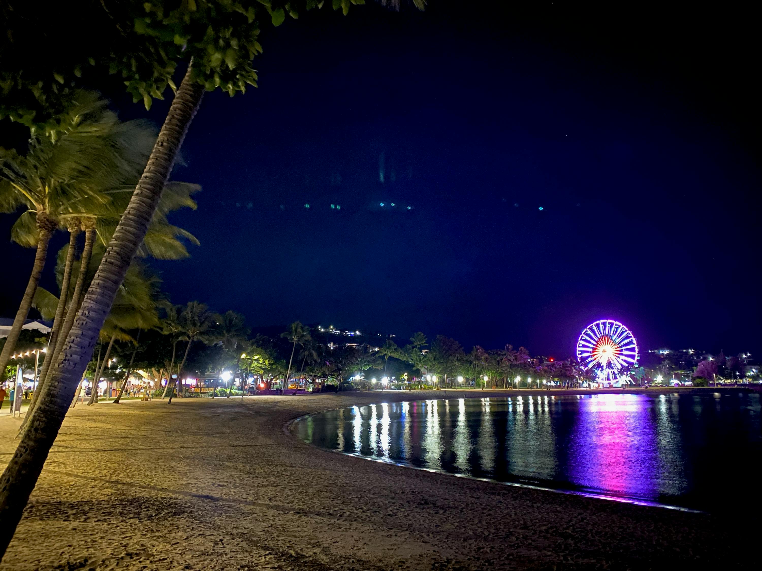 Ferris wheel night