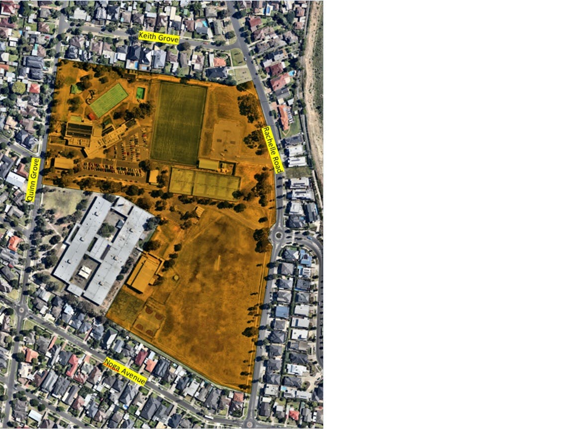 Quinn Grove Reserve aerial