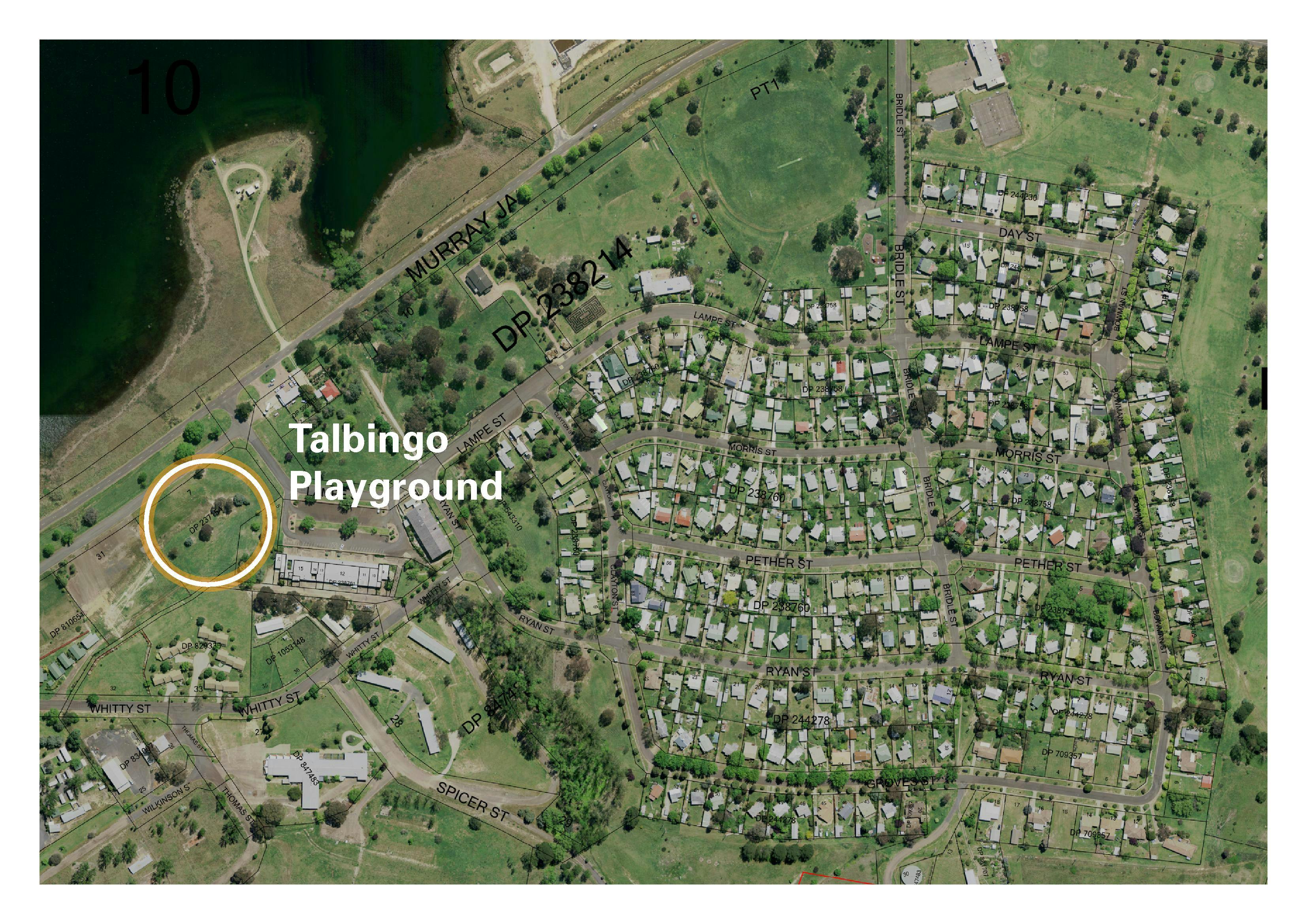 Talbingo Playground Map