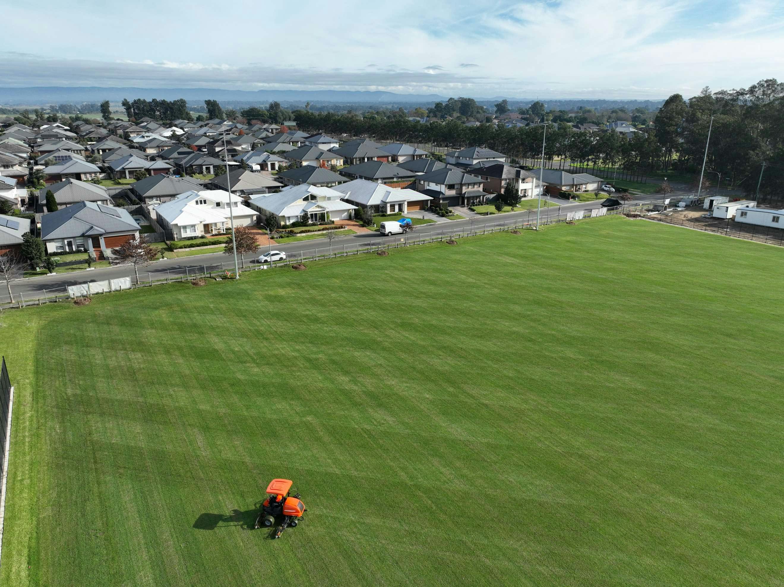 Modified sports field