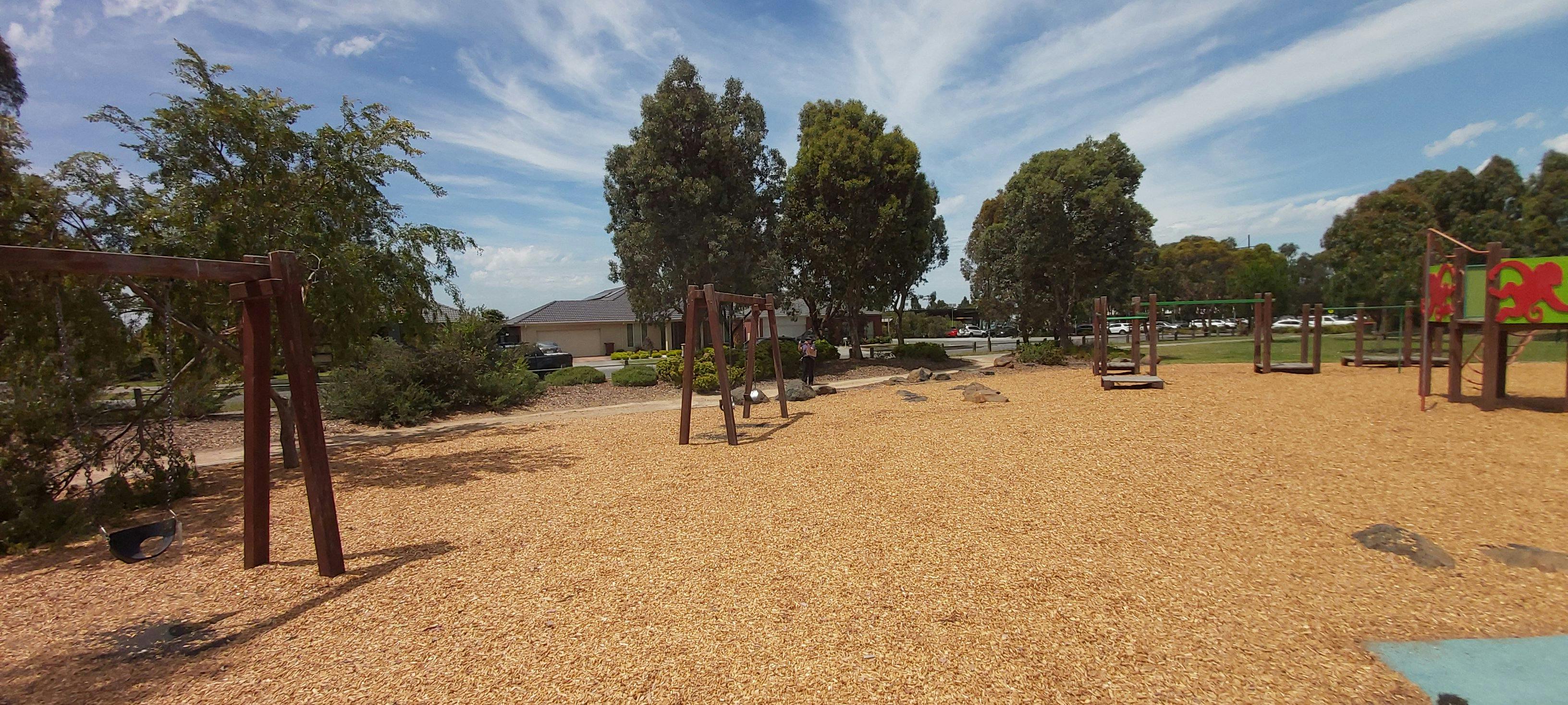 Existing playspace, facing Cleveland Drive .jpg