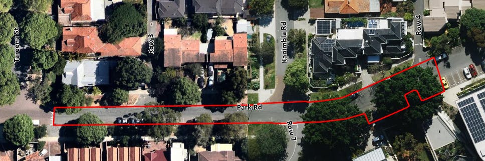 Resurfacing Area - Park Road