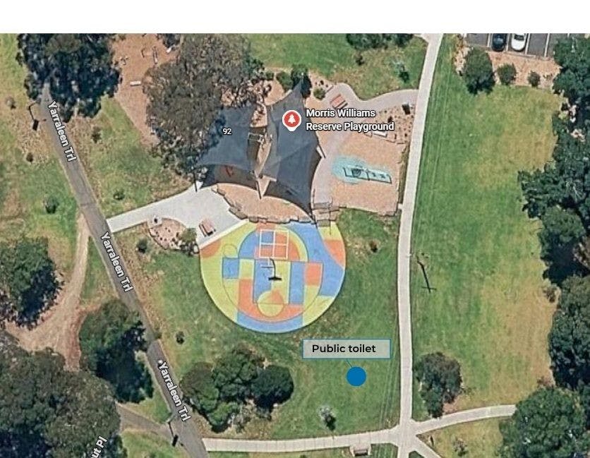 Revised public toilet location - April 2026