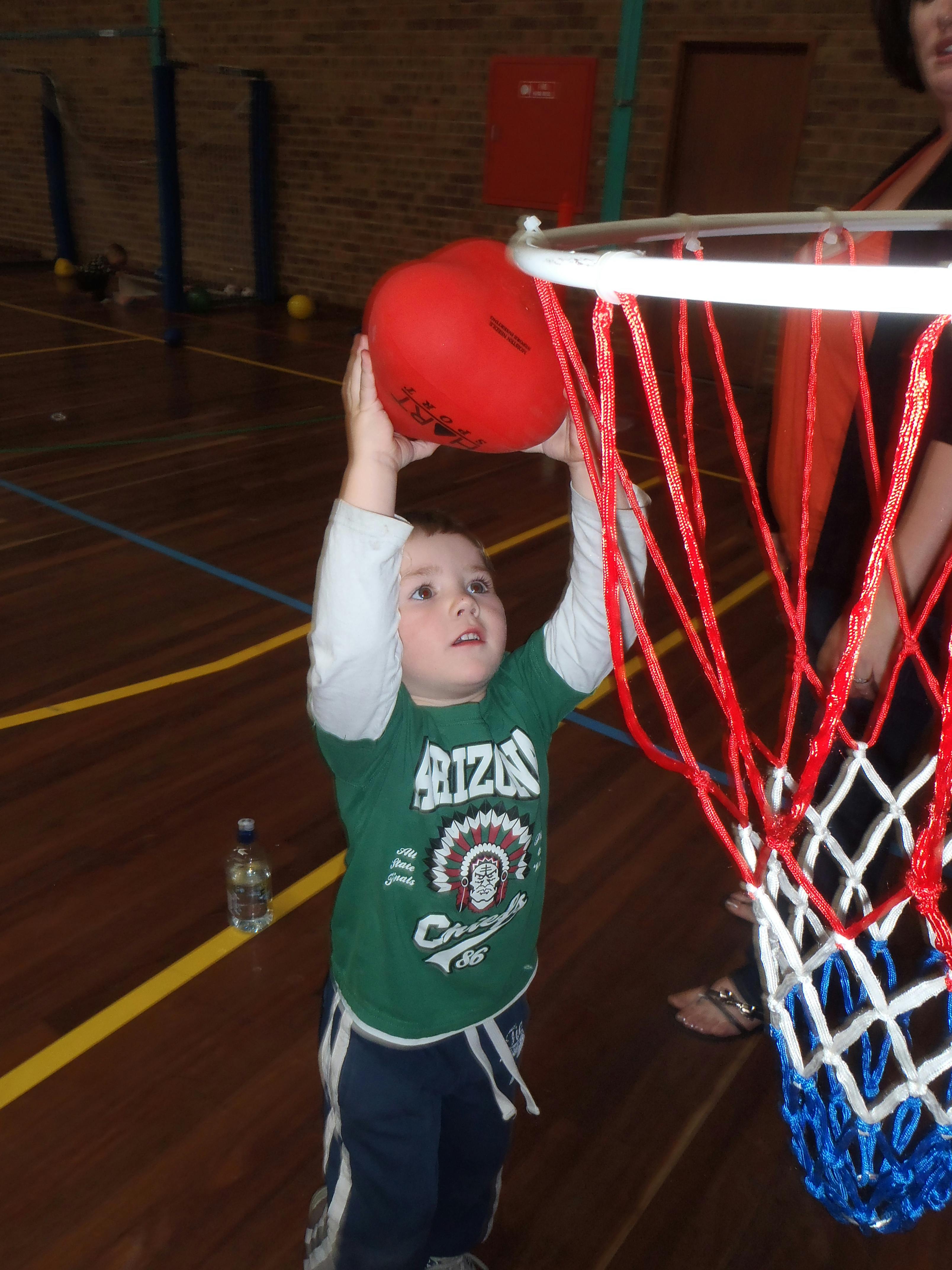 Boy With Basketball