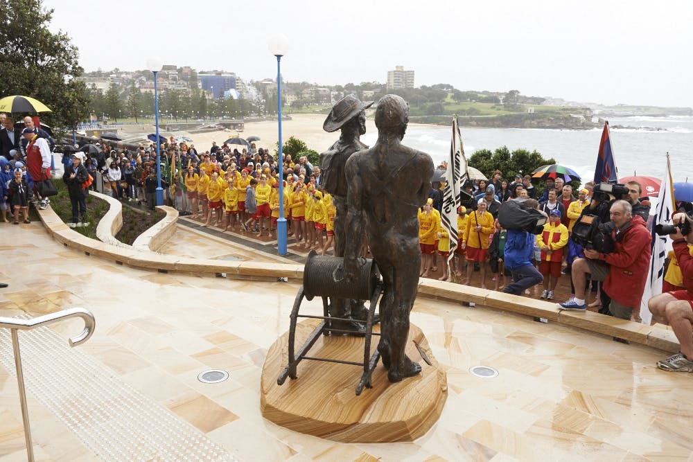 Fallen Lifesavers Memorial official opening 27 April 2014