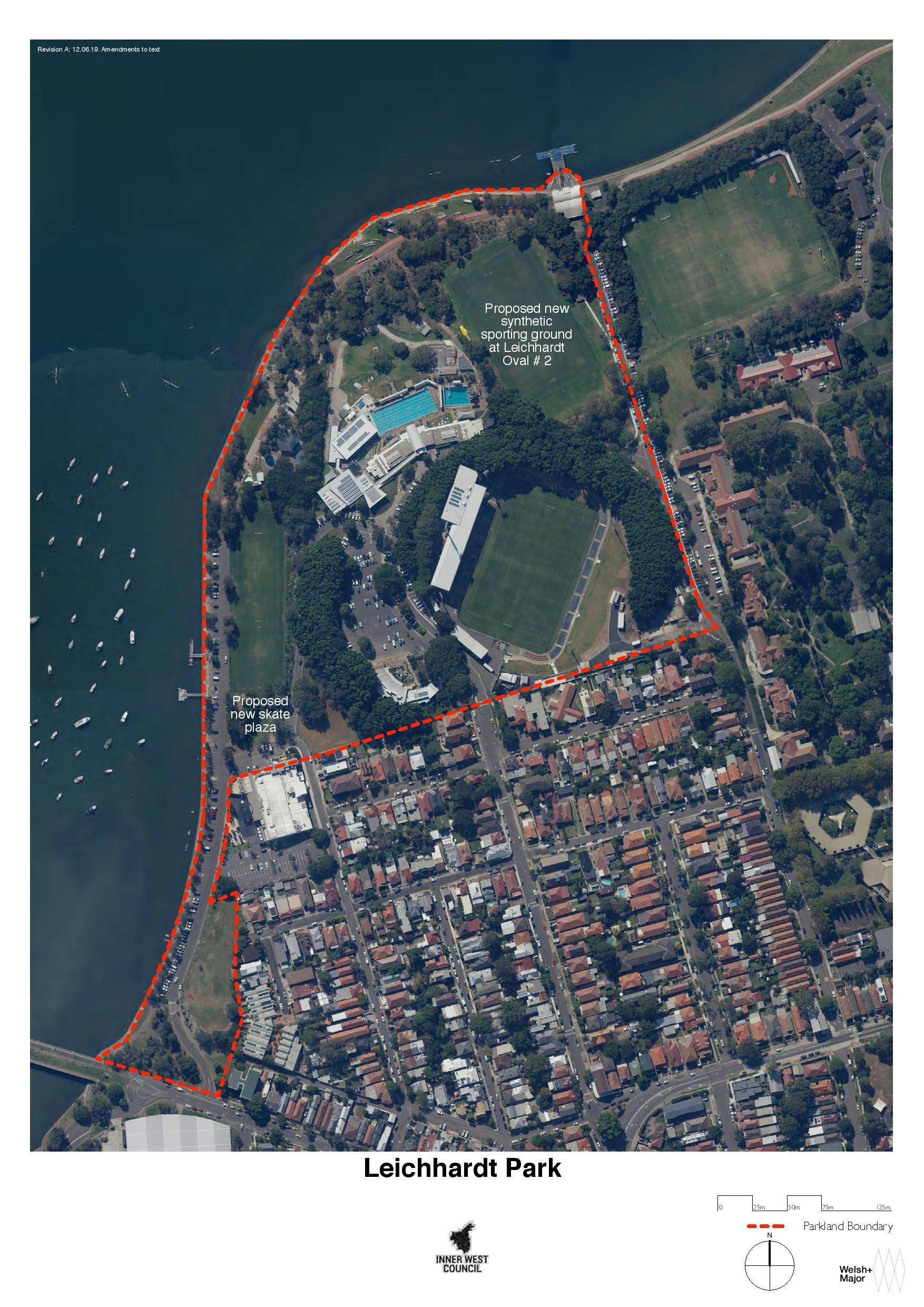 Leichhardt Park map