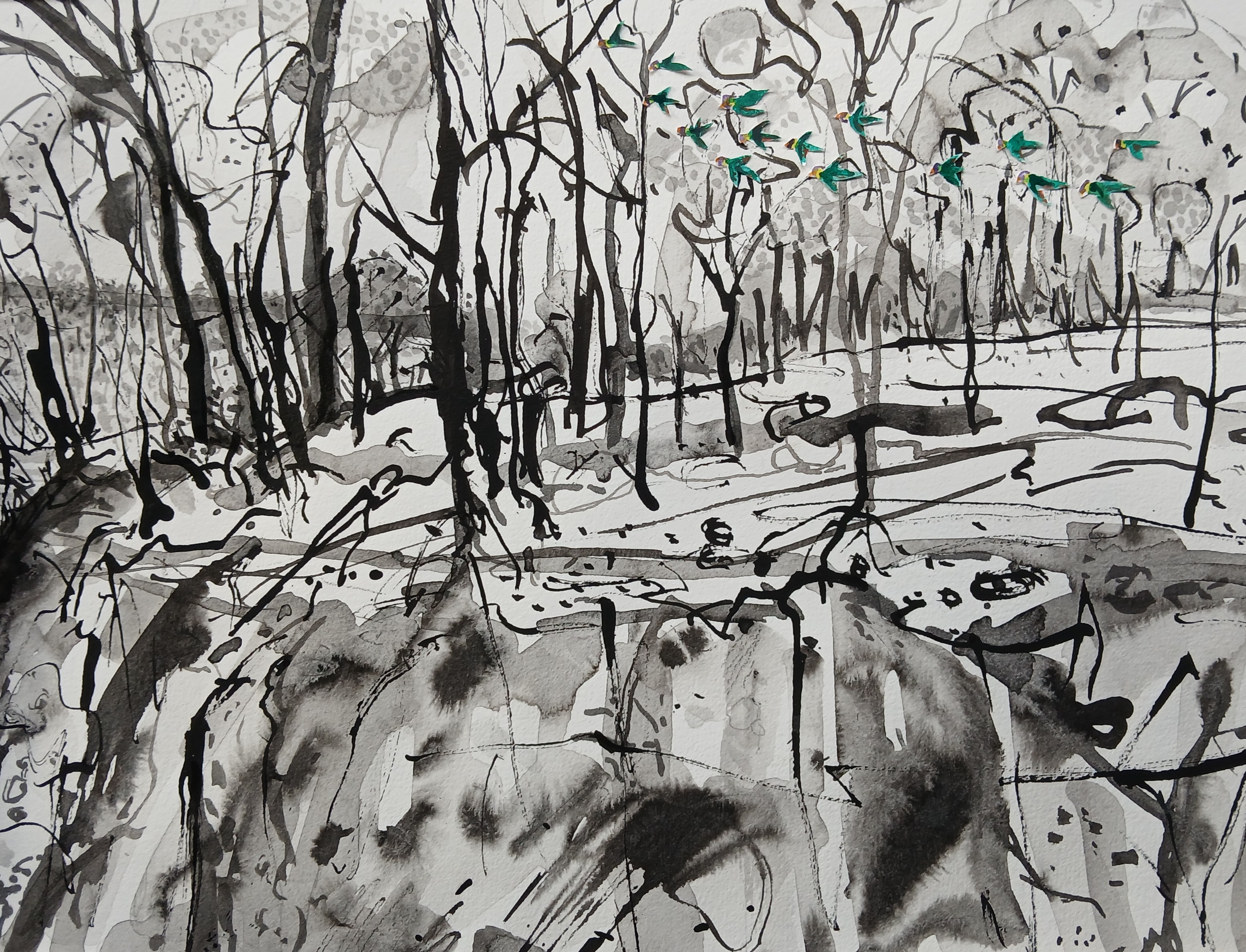 Carmen Beazley-Drake - Flying Along the Ridge