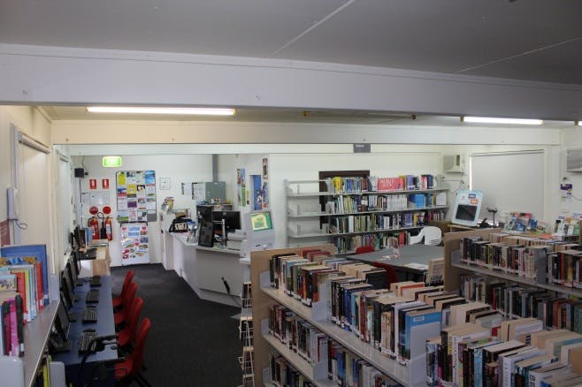 Helensburgh Library Service Counter