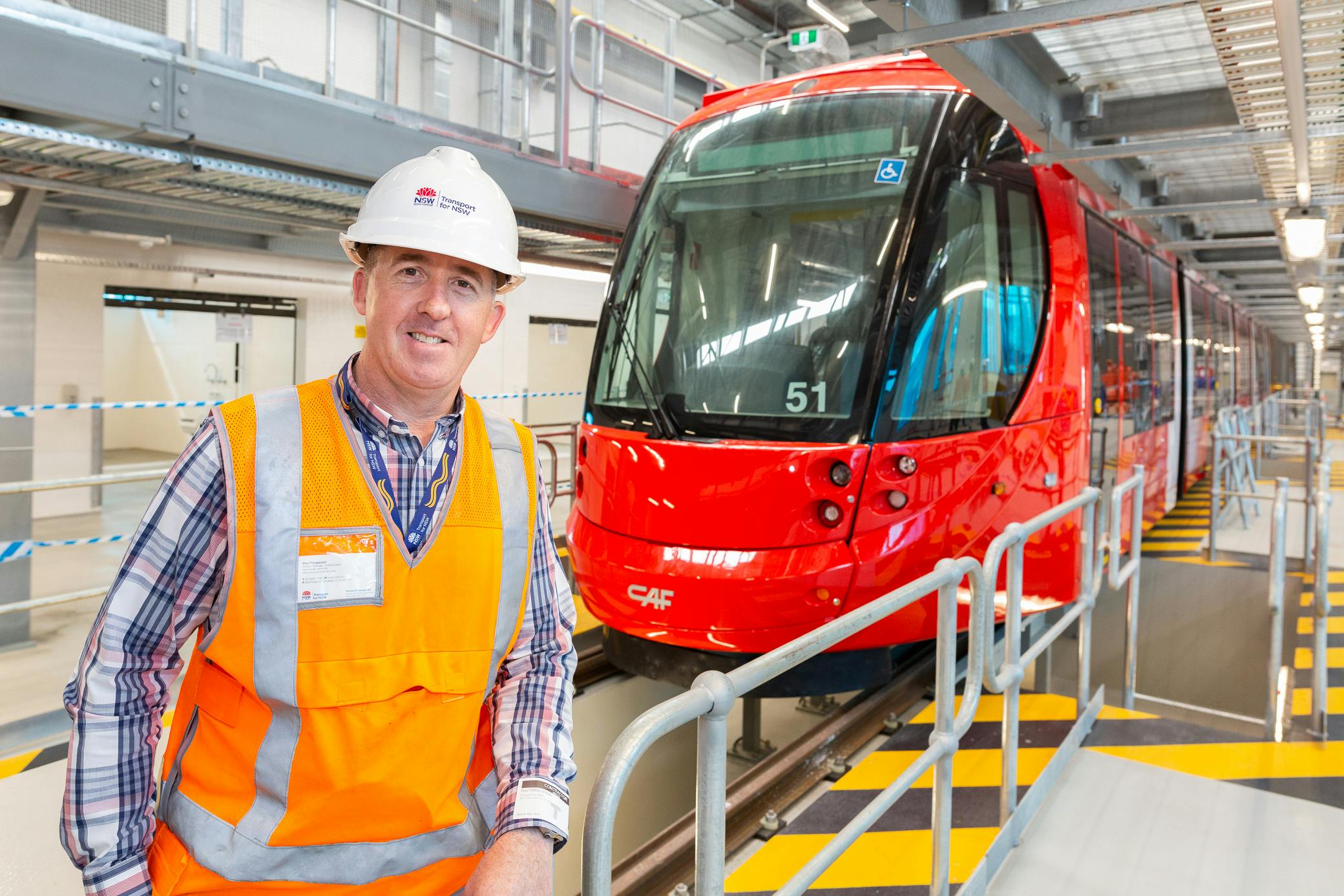 Newcastle says hello to its first tram 