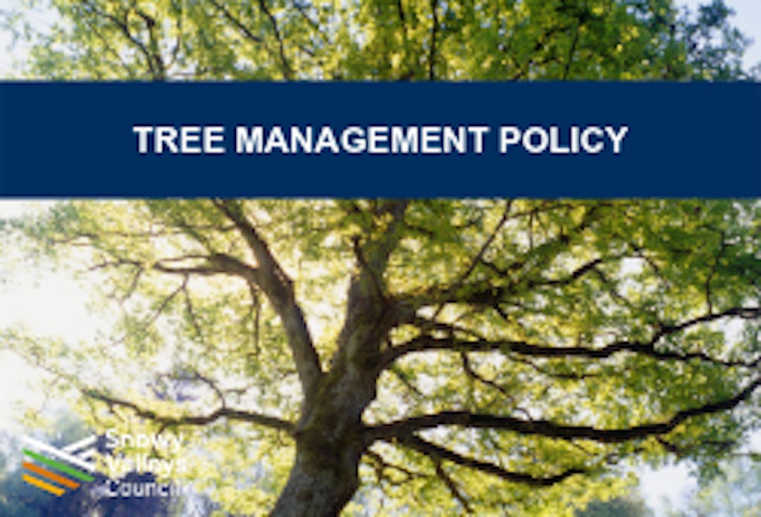 Tree Management Policy | Your Voice Snowy Valleys