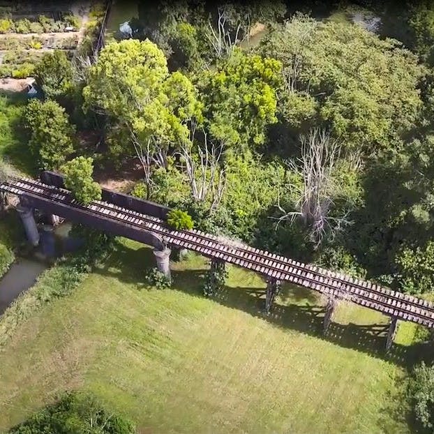 Burringbar Rail Trail Bridge