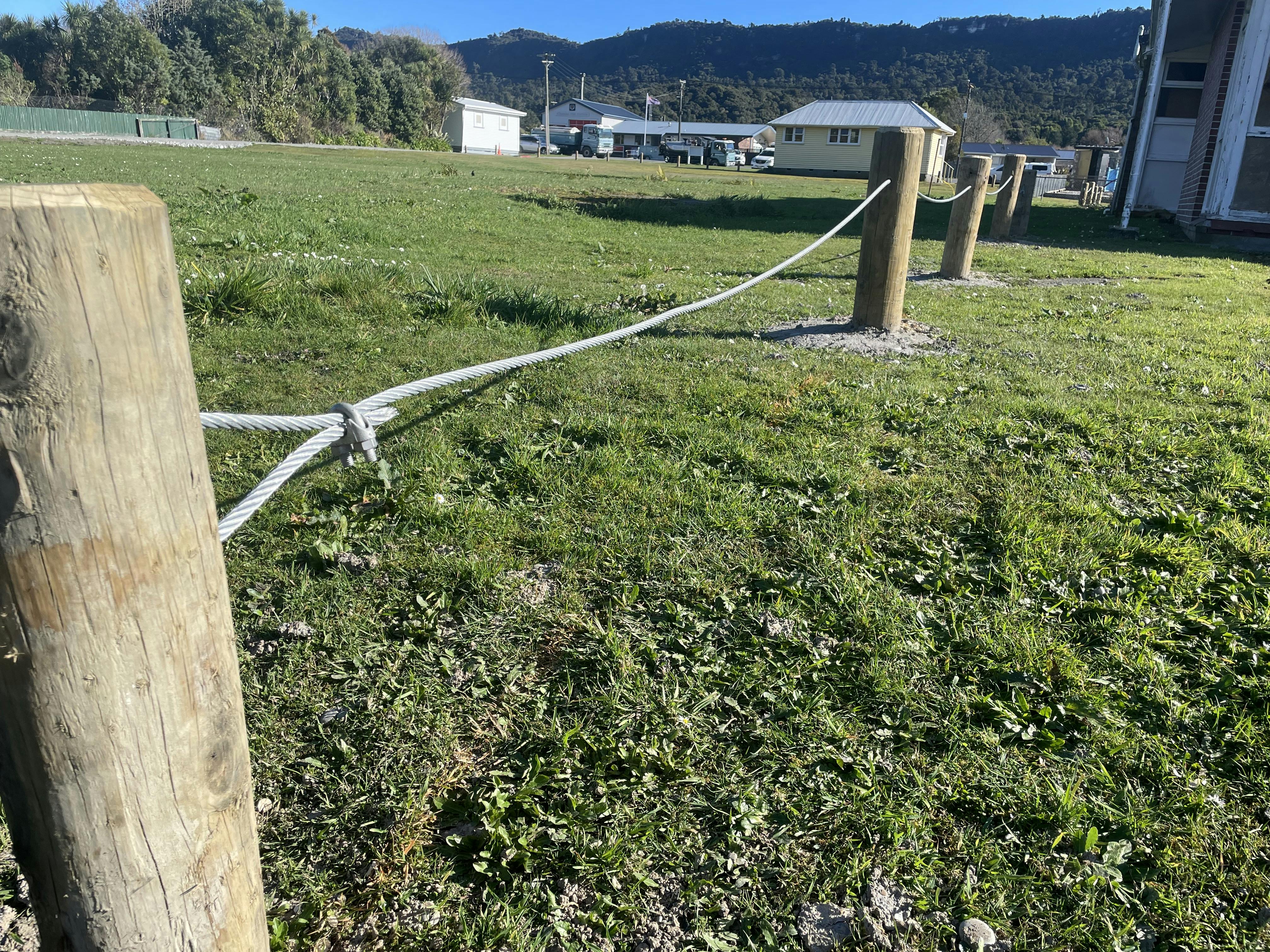 Bollards placed August 2024