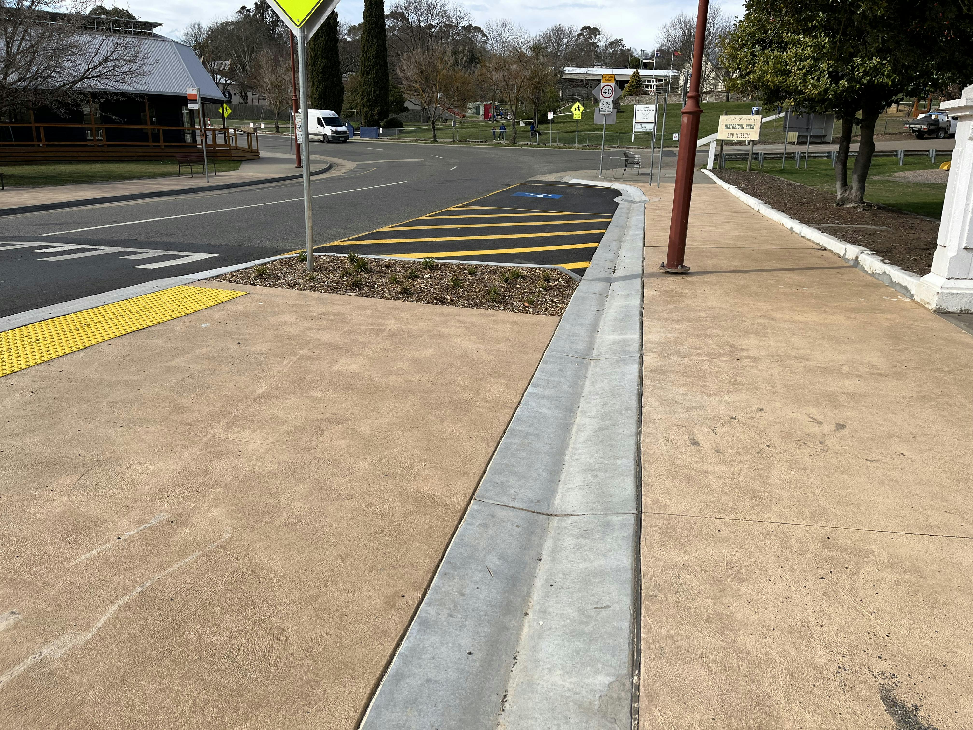 completed upgrades (photo taken Aug 2025)