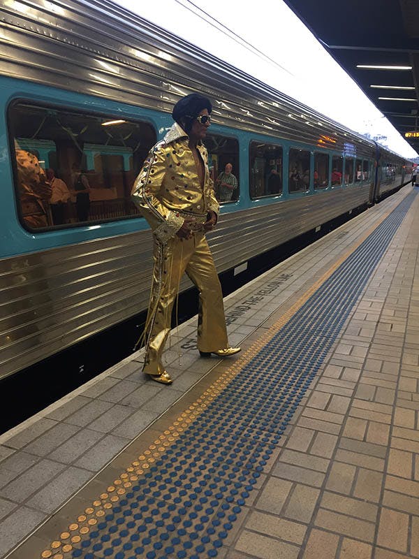 All aboard the Elvis Express