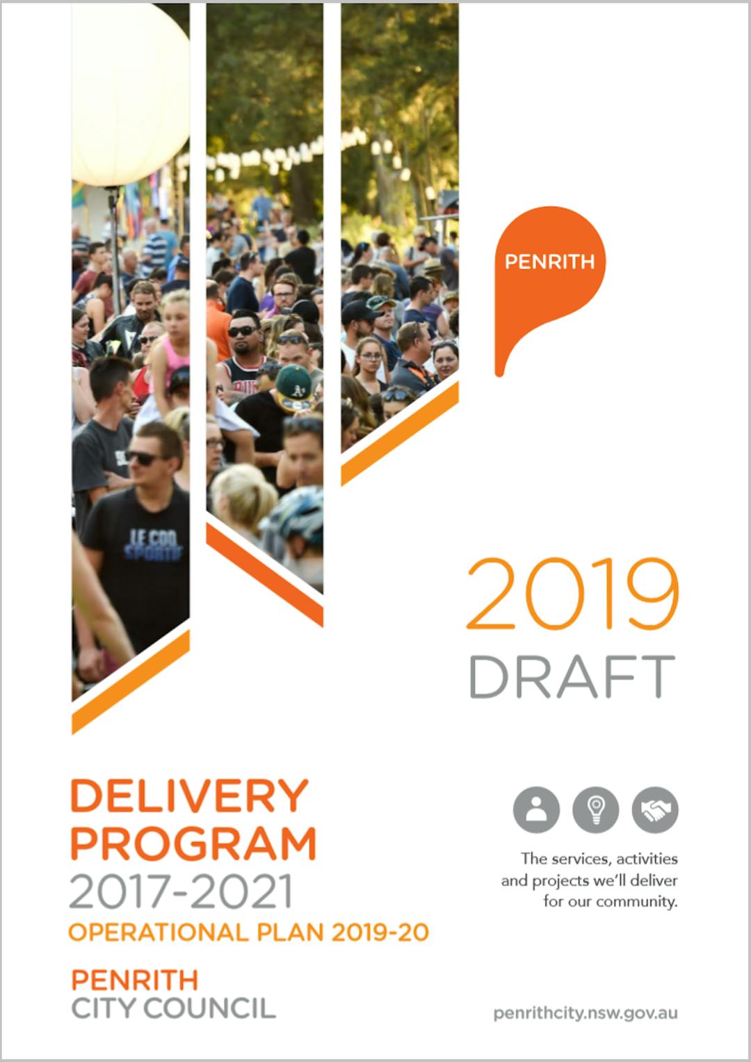 Draft Operational Plan 2019-20 and Delivery Program 2017-21 Document Cover