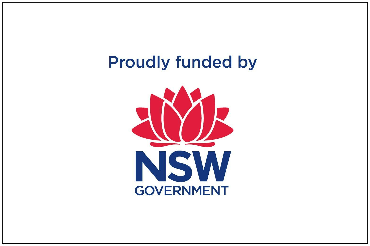 Proudly funded by NSW Government