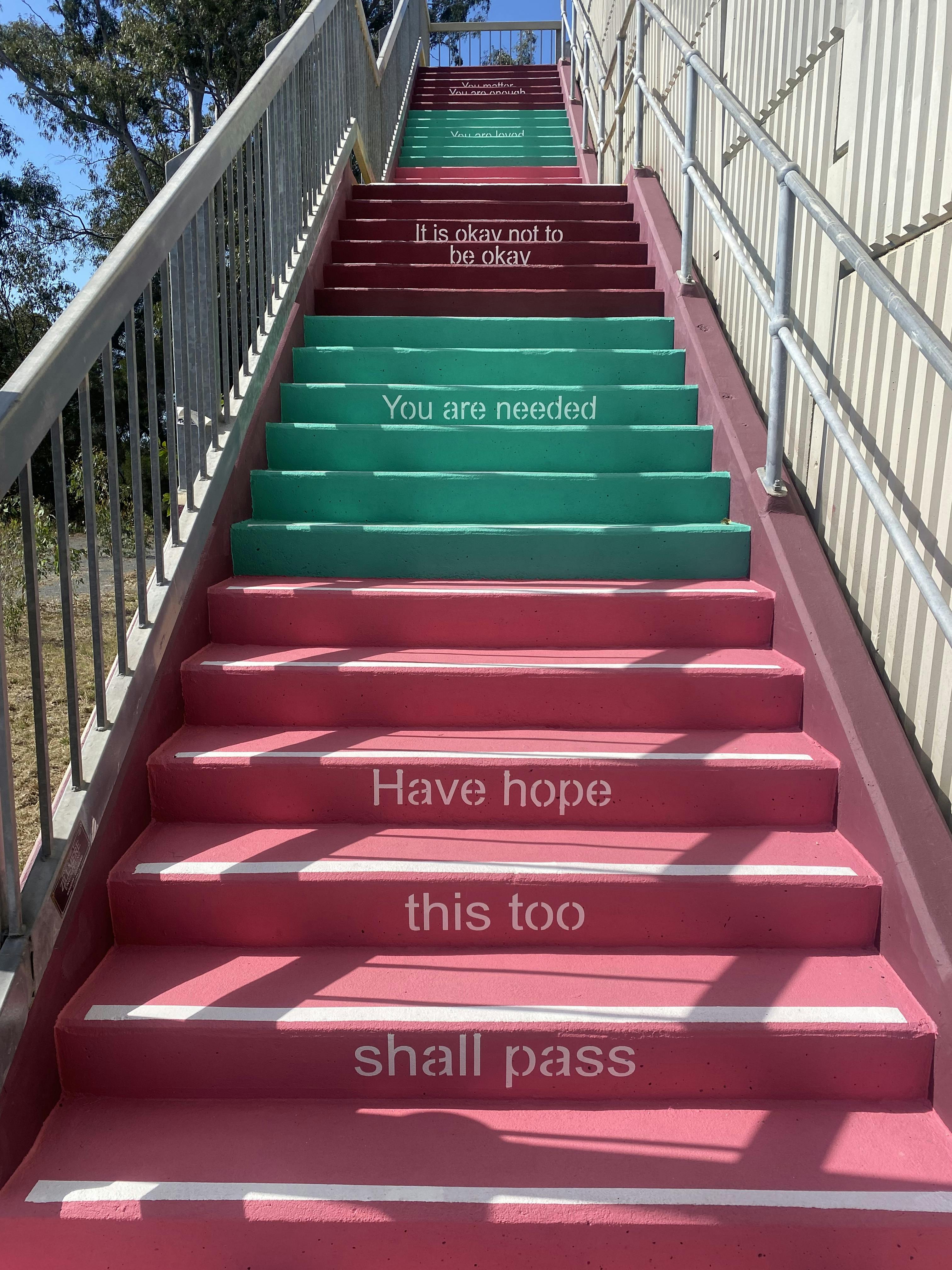 Completed Hope Stairs Project