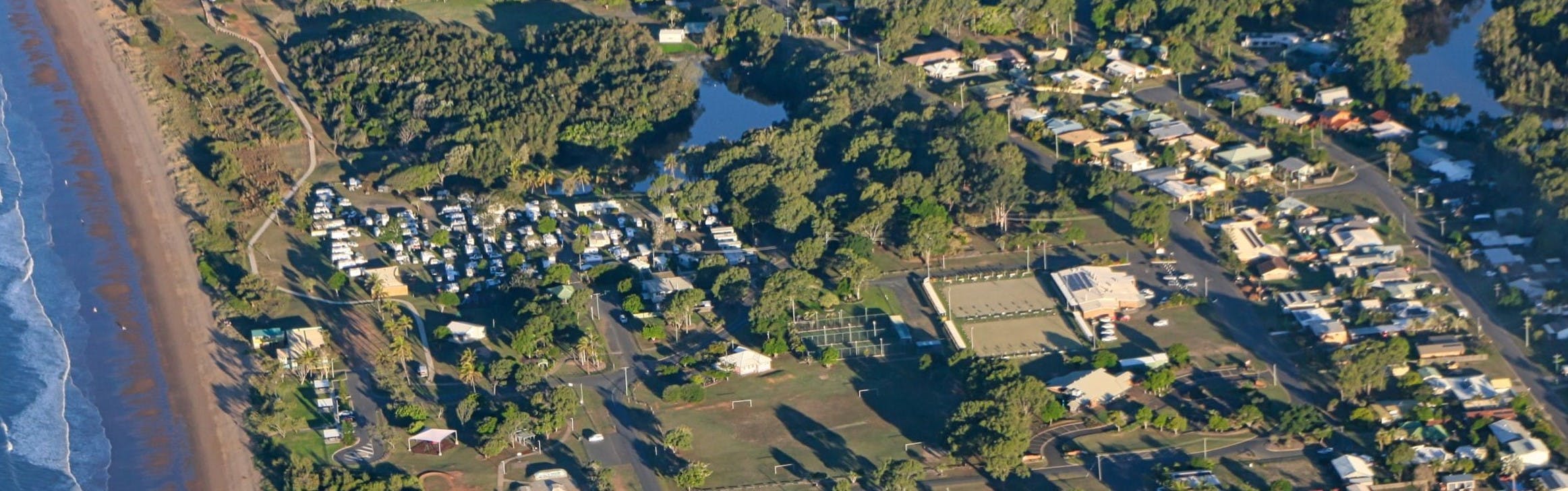 Moore Park Beach Aerial View