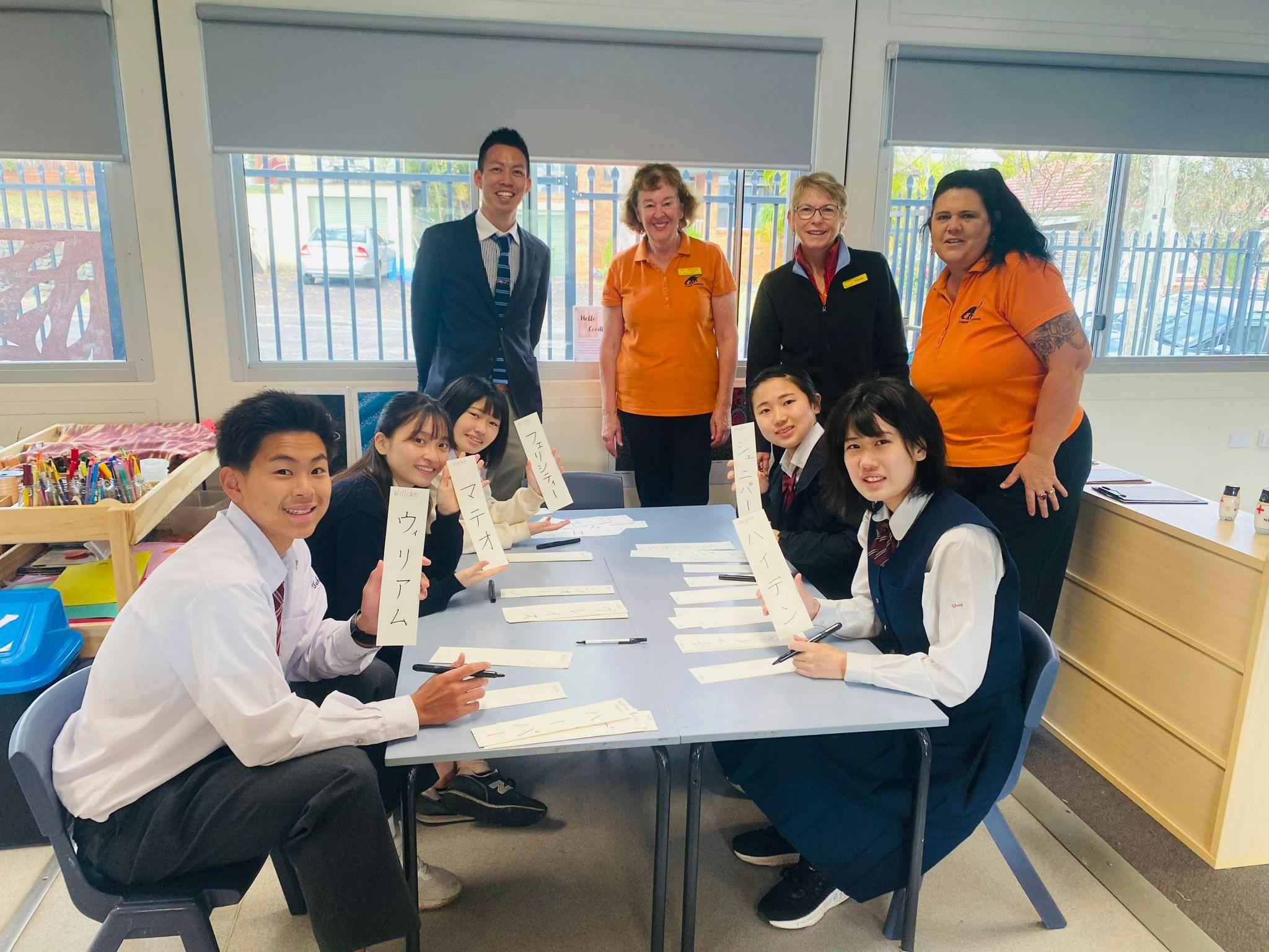 Yamato Takada Students visit Lismore Preschool