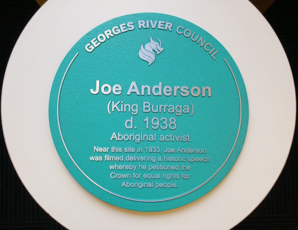 Joe Anderson King Burraga