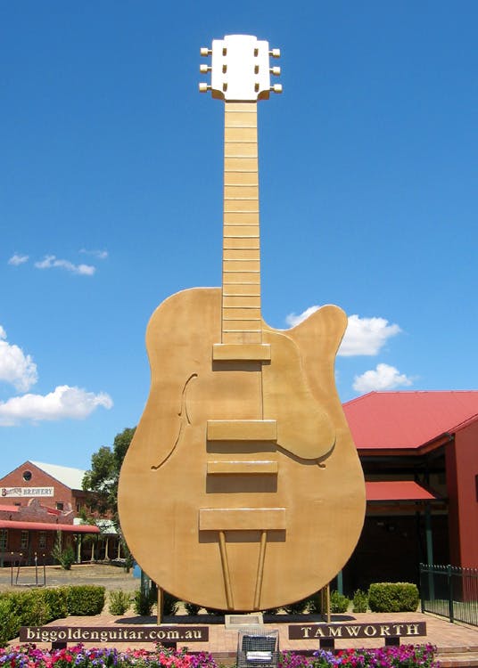 Big Golden Guitar Tamworth